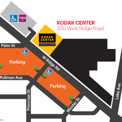 Kodak Center Rochester Seating Chart