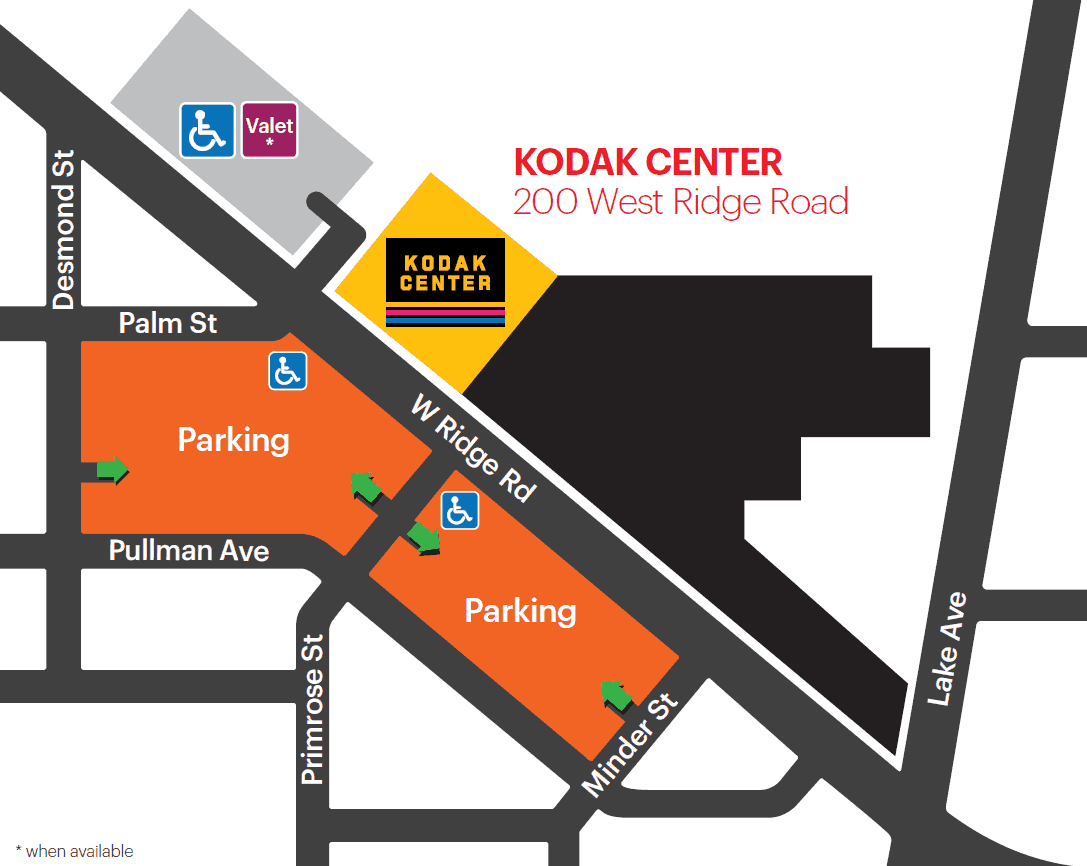 Kodak Center Rochester Ny Seating Chart
